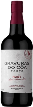 Портвейн Gravuras do Coa Porto Ruby кріплене червоне солодке 0.75 л 19% (5601247061851)