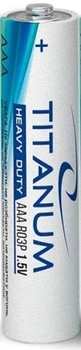 Батарейка солевая Titanum R03P/AAA 1 шт. shrink