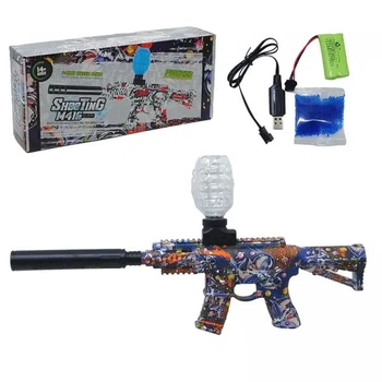 Автомат детский игрушечный M416 стреляющий шариками орбиз на аккумуляторе 7.4V GUN TOYS M416 USB-кабель для зарядки