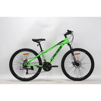Велосипед CrossBike 26" Storm 2026 V2 Рама-13 green-black