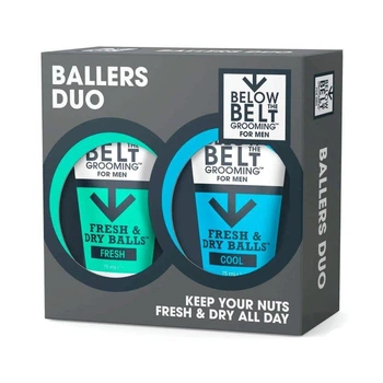Подарунковий набір дезодорант для інтимної гігієни чоловічий Below The Belt Ballers Duo Gift Set