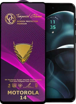 Захисне скло GoldenArmor Motorola Moto G14 (Full Glue) (40331)