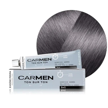 Фарба для чоловічого камуфляжу волосся Carmen t/t Men Eugene Perma 60 мл GREY