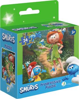 Пазл DoDo The Smurfs. Принцеса у лісі 24 елементи (4823115912862)