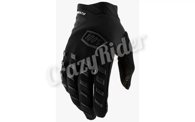 Детские летние перчатки 100% Ride AIRMATIC Youth Glove Black YS