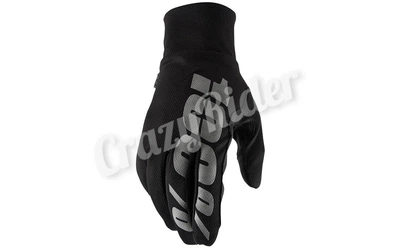 Перчатки летние 100% Hydromatic Waterproof Glove Black водостойкие L