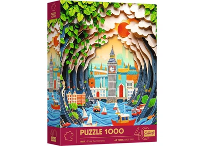 Пазл Trefl Лондон, 40th anniversary, 1000 эл. (40043)