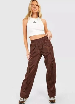 Жіночі штани boohoo 113542-3 38 коричневий 1135420018