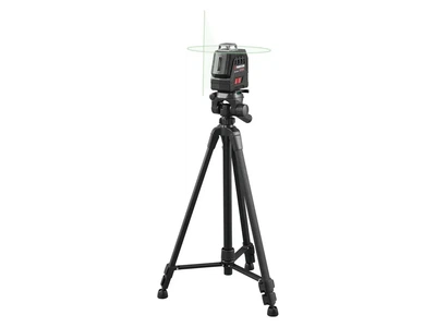 Акумуляторний 360° крос-лінійний нівелір 20 м Parkside Performans PKLLP 360 B3, зі штативом