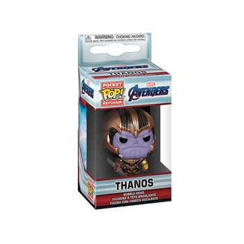 Ігрова фігурка на кліпсі Funko POP! Marvel Avengers cерії Endgame - Thanos Месники Танос 3.8 см (889698366809)