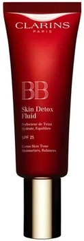 Krem BB Clarins Skin Detox Fluid SPF25 00 Fair 45 ml (3666057031656)
