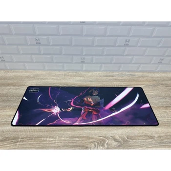 Великий килимок Work Place Shop Anime Genshin Impact Райден Сегун 900 x 400 мм