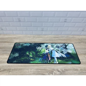 Большой коврик для мышки Work Place Shop Anime Genshin Impact Сяои Люмин 700 x 300 мм