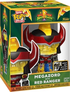 Набір фігурок Funko Bitty Pop Power Rangers Megazord with Red Ranger 11.9 см + 2.2 см 83644 (889698836449)
