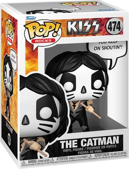 Фігурка Funko Pop Rocks Kiss The Catman 10 см 84123 (889698841238)