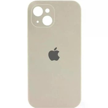Чохол Silicone Premium case з захистом камери для iPhone 13 Full Camera Protective antique white 2965