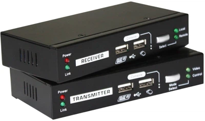 КВМ-подовжувач LevelOne KVM-9036 KVM over Cat.5 (4015867229576)