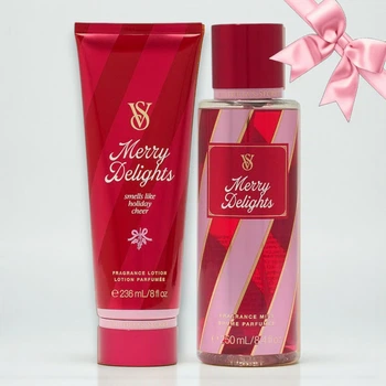 Набір Victoria's Secret Merry Delights Fragrance Mist + Lotion (517/521)