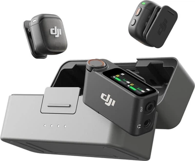 Микрофонная радиосистема для камеры, для смартфона DJI MIC 3 2TX + 1RX + Charging Case (CP.RN.00000480.01)