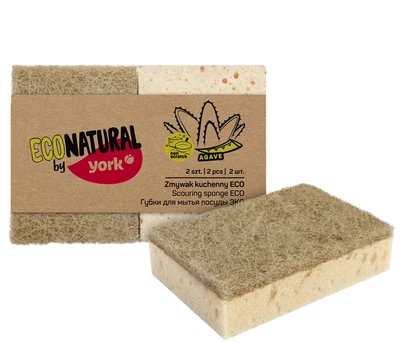 Губка для посуды York эко
