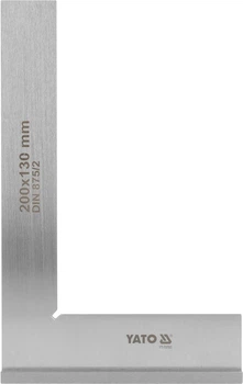 Kątownik ślusarski YATO ze stopką 200 x 130 mm kl. II (YT-70763)