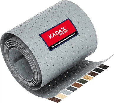 Парканна стрічка Kadax 19 x 255 см Світло-сіра (K2890)