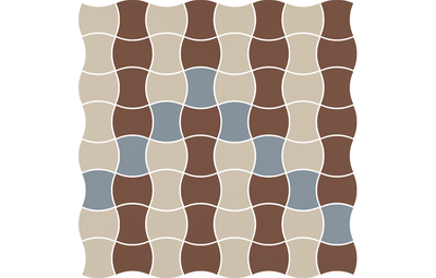 Мозаика Modernizm Bianco Mix B 308,6x308,6x6 Paradyz