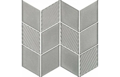 Мозаика Uniwersalna Szklana Silver Romb 205x238x6 Paradyz