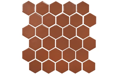 Мозаика H 6009 Hexagon Brown 295x295x9 Kotto Ceramica