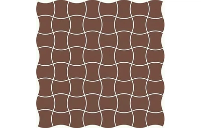 Мозаика Modernizm Brown 308,6x308,6x6 Paradyz