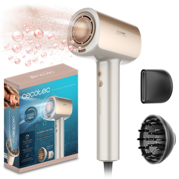 Фен CECOTEC DryGlam Nano Plasma Champagne