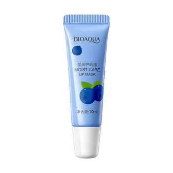 Бальзам маска для губ зволожуюча Bioaqua Blueberry Lip Mask Чорниця 10мл
