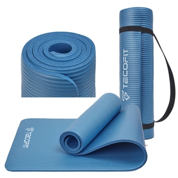 Коврик/мат TECOFIT NBR 183x61x1 см Blue + чехол (TOP20106462/1)