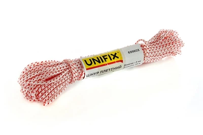 Шнур плетеный полиамидный (капроновый) 3мм 20м UNIFIX