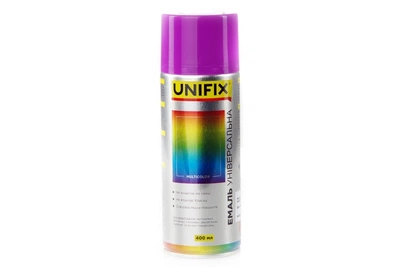 Эмаль акриловая универсальная RAL 4005 Фиолетовый гл. 400мл UNIFIX