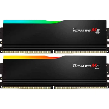 Модуль пам'яті DDR5 G.Skill Ripjaws M5 RGB 2x32GB 6800MHz Black (F5-6800J3445G32GX2-RM5RK) [148359]