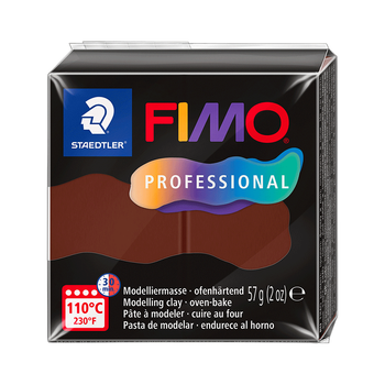 Полімерна глина Fimo Professional, 57 р., Шоколадна, (8040-77)