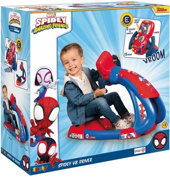 Zabawka interaktywna Smoby V8 Spidey symulator jazdy 1440811 (3032163702184)