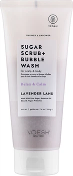 Скраб для тіла та шкіри голови Voesh Lavender Land очищувальний 210 г (818463021841)