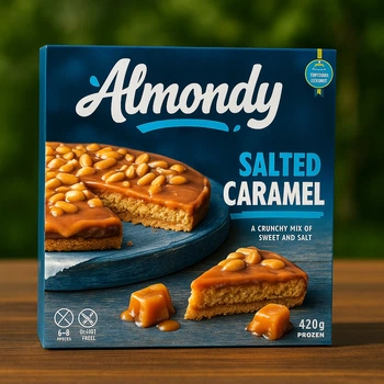 Мигдальний торт Almondy (солона карамель), 420 г Almond