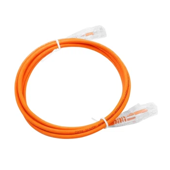 Патч-корд сетевой UTP / RJ45 / CAT6 / 15m / Orange / CU Dtech DT-CAT6eO / 015 (74-00115)