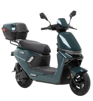 Электроскутер Двухместный Crosser CR15 (2500W, 72V/24Ah) Зеленый +Кофр-багажник