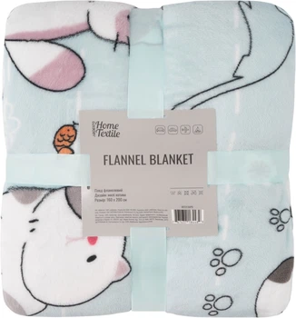Плед Ardesto Flannel 100% полиэстер полуторный 160х200 см милые котики (ART0130PB)