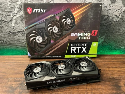 Видеокарта RTX 3090 24GB MSI GAMING X TRIO Б/У – фото, отзывы