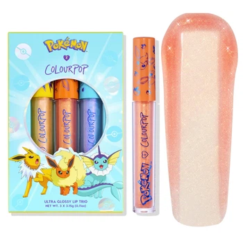 Блеск для губ ColourPop x POKEMON "FIRE STONE" с набора Evolution Ultra Glossy Lip Set (без упаковки)