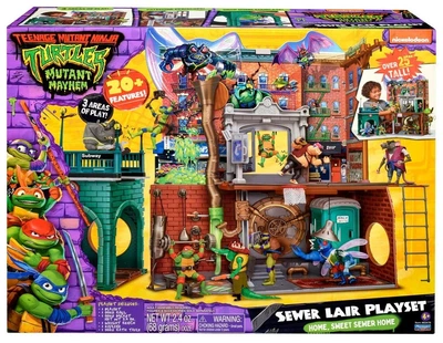 Zestaw do gry Boti Baza Żółwi Ninja (4650406) (043377834755)