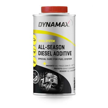 Присадка дизельных двигателей DYNAMAX ALL SEASONS DIESEL ADDIT 500мл.