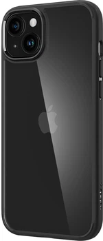 Etui plecki Spigen Ultra Hybrid do Apple iPhone 15 Matte Black (ACS06799)