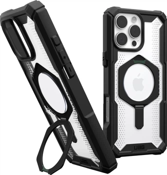 Etui plecki Urban Armor Gear Plasma XTE MagSafe do Apple iPhone 16 Pro Max Black/Clear (11447511404G)