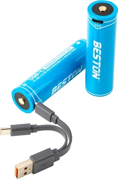 Акумулятор Beston USB Type-C 21700, 3.6V 5000mAh, Li-ion, 2 шт (AA620388)
